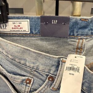 GAP Light Blue Slim Jeans with GapFlex 30x 30